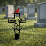 ⏰49% OFF -💖Metal Cemetery Memorial Plaque for Remembrance✝️