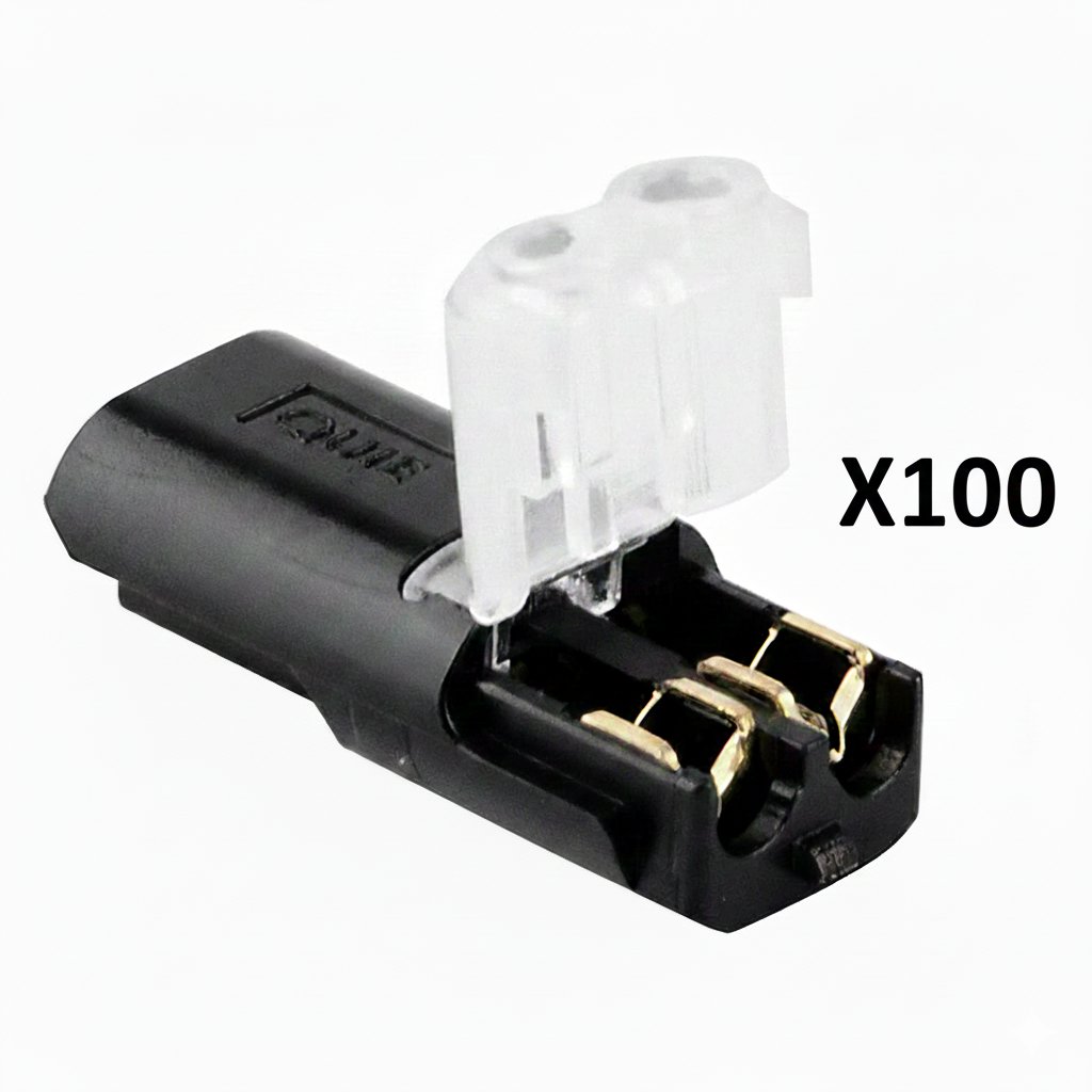 Wire Nut Killer: Sure-LockTM Double-Wire Push-In Connector