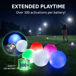 ⛳ LED Golf Balls – Glow-in-the-Dark Night Play Set 🔥