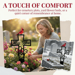 ⏰49% OFF -💖Metal Cemetery Memorial Plaque for Remembrance✝️