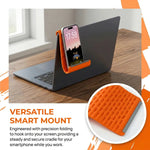 Flexible silicon  Phone holder stand, Bendable Rollable Foldable Design