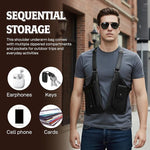 Premium Leather Adjustable Underarm Shoulder Bag for Men & Women
