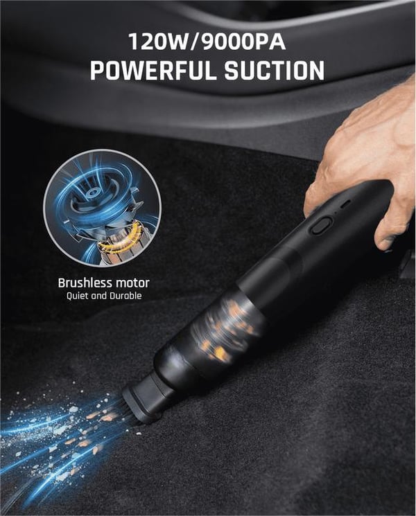🎁LAST DAY SALE 50% OFF💥🧲Slim V8 Mate Cordless Car Vacuum High Power 13000Pa/30AW