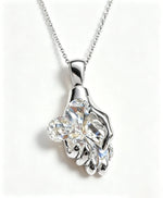 ✨The Hand of Fortune Diamond Pendant – 14K Gold / 925 Sterling Silver